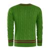 Frühlings- und Herbst-Herren-Langarmpullover, gestreifter Business-Pullover