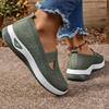 Fashion Women's Breathable Hollow Flat Sneakers - Casual Comfortable Walking Shoes for All Seasons Light Outdoor Footwear