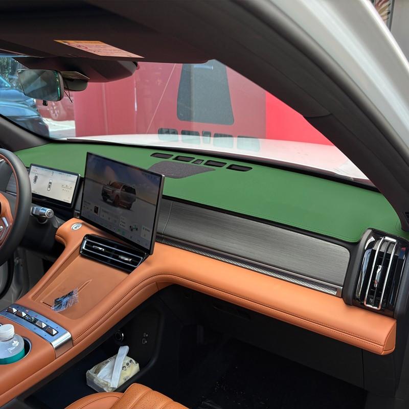 Mata na deskę rozdzielczą do Chery Jetour X70L 2026 Panel środkowy z instrumentami Osłona przeciwsłoneczna Ochrona przed światłem Mata izolacyjna Osłona przeciwsłoneczna
