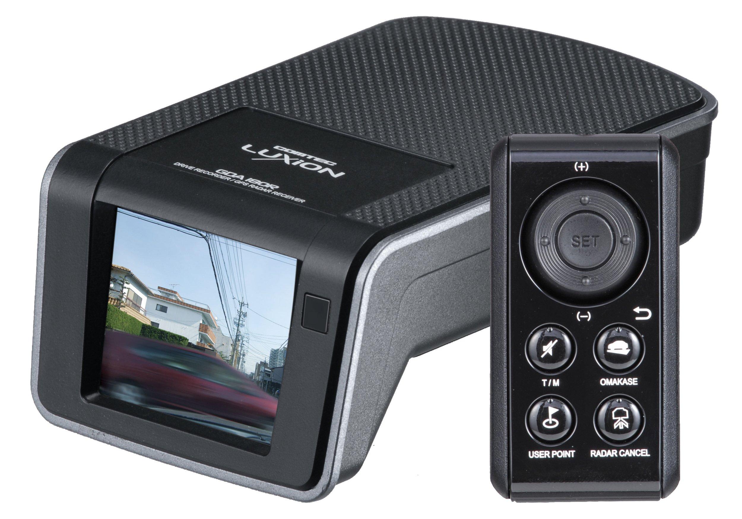 

COMTEC Luxion Radar Detector with Drive Recorder GDA180R