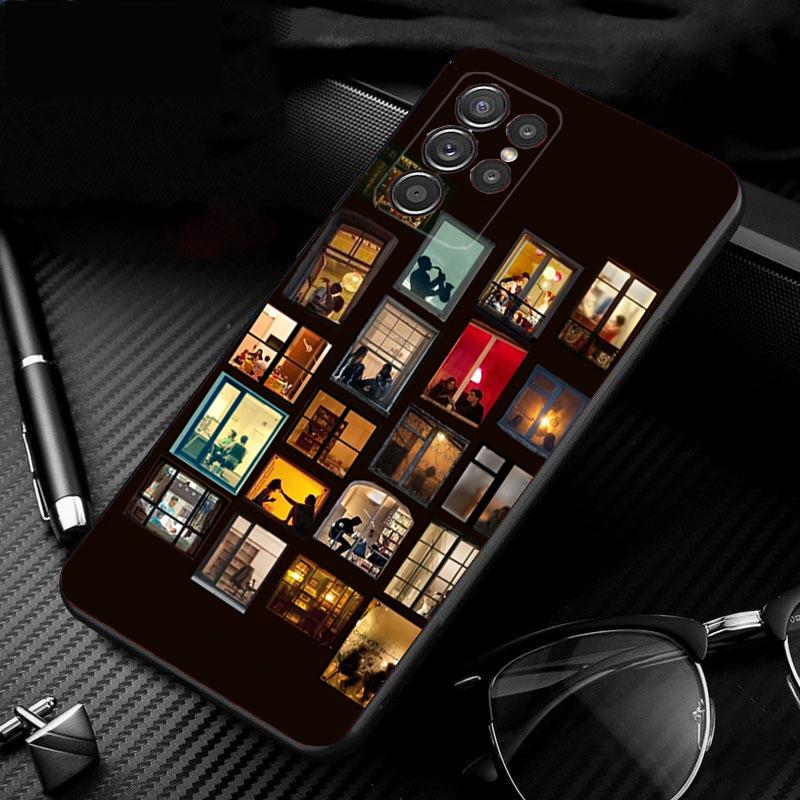 

Phone Case For Samsung Galaxy S25 S24 S23 S22 S21 Ultra S24 S23 S22 S21 S25 Plus S24 S20 FE House Night Light Moon Scenery S22Ultra 5G