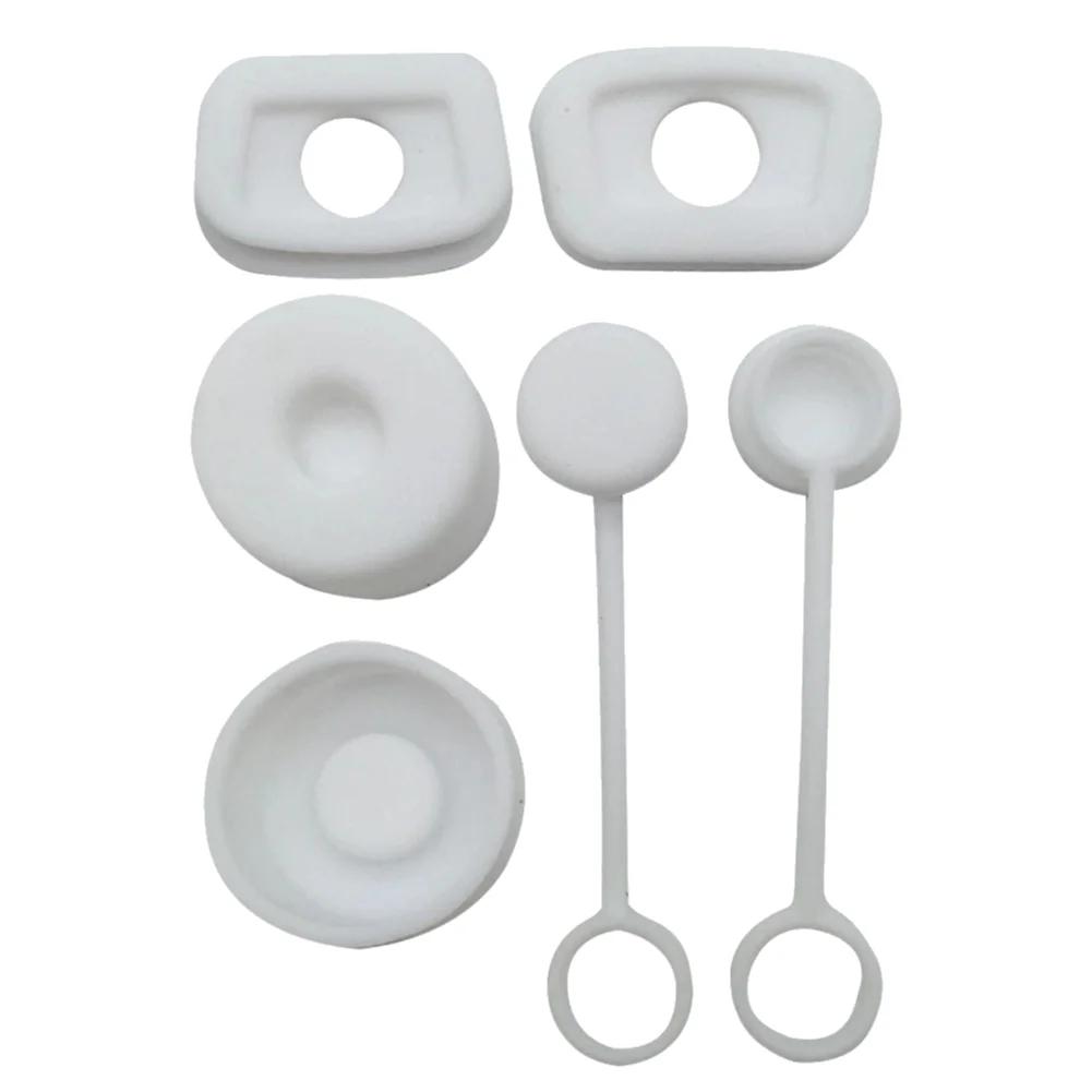 1-5 Set Silicone Spill Proof Stopper Straw Cap Cover Spill Stopper Leak Stopper Water Bottle Straw Dustproof Cover Washable