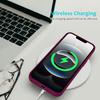 (Wine Red) For iPhone 16e Case Drop Proof Liquid Silicone Soft Lining Back Phone Cover