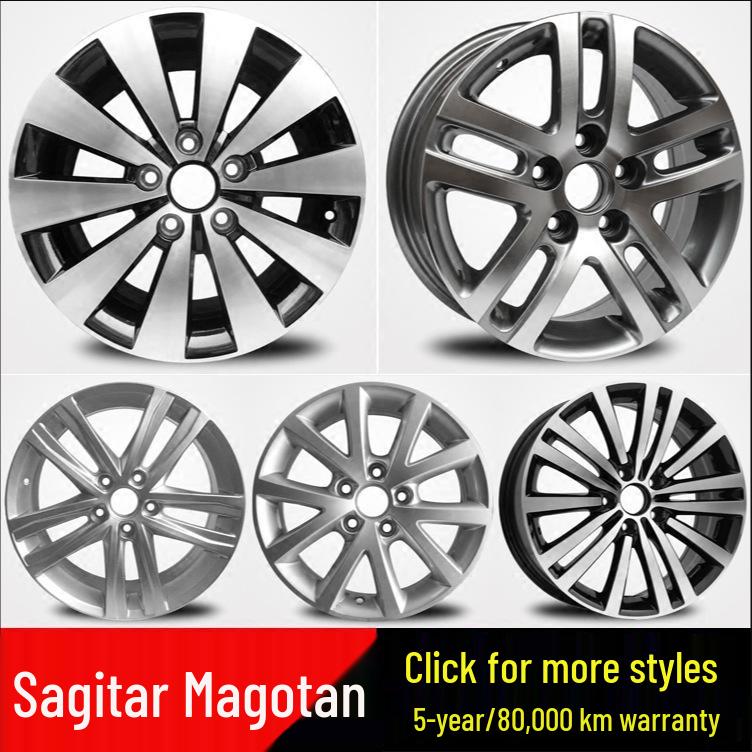 Compatible with 15-17 inch Volkswagen Sagitar and Magotan Aluminum or Steel Wheel Rims, Hub.