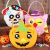 Toys Halloween Decoration Tote Bag Halloween Candy Bag Storage Bucket Halloween Bag Gift Basket