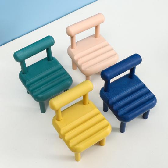 Telefonhalter Drei Rillen Morandi Verarbeitung Glatte, einfache Kanten Nicht zum Verblassen der Farben Design Desktop-Dekor