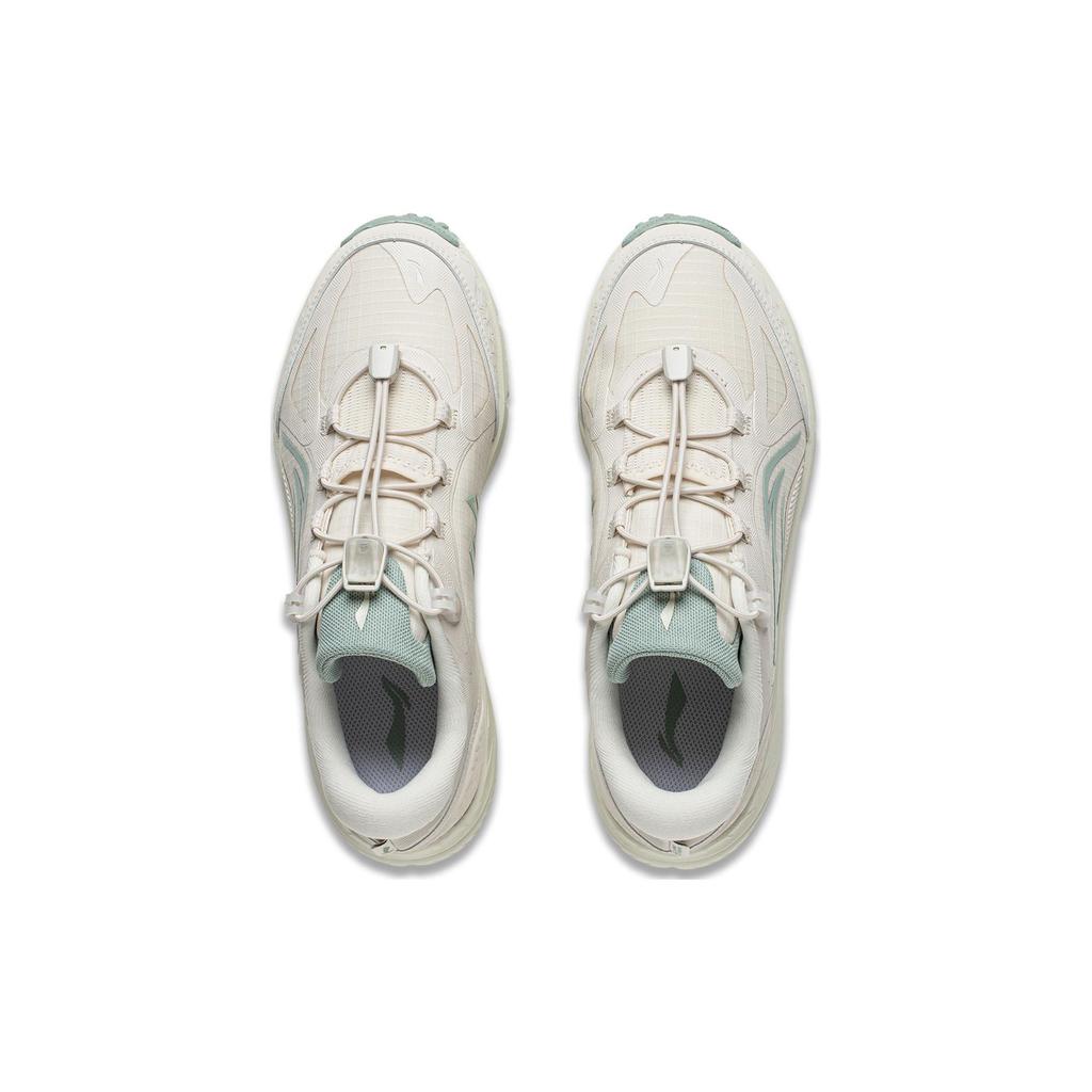 Li-Ning Yijie Lite V2 Comfortable Versatile Shock Absorption Low-Top Running Shoes Women Sneaker Pearl-White ARNT010-2