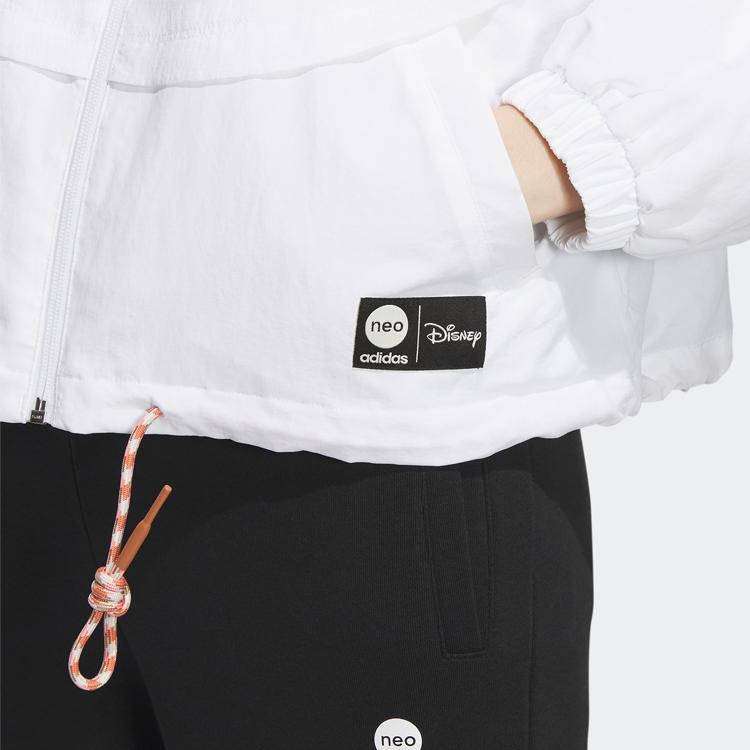 Adidas Neo X Lotso Windbreaker With Cartoon Print Women Jackets White IP4017