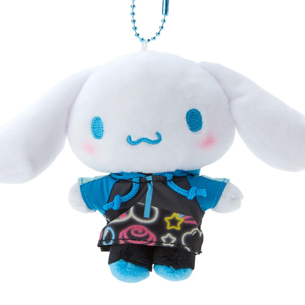 Sanrio Cinnamoroll Mascot Holder Vivid 597104 (Sanrio Neon)