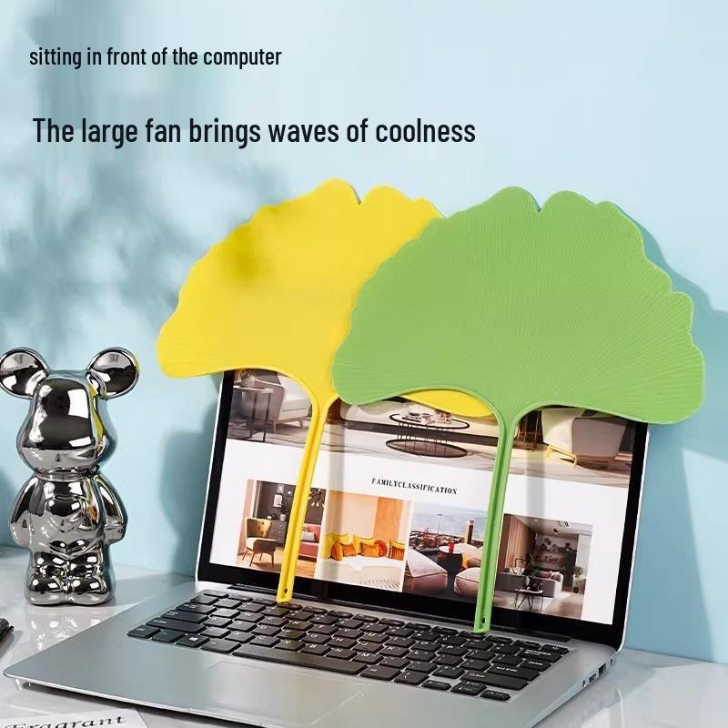 Artistic Style Durable Round Fan - Summer Essential for Students