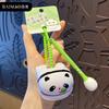 Original Decompression Wooden Fish Knocking Emotional Stability Buddhist Keychain Cute Cute Pet Panda Schoolbag Pendant