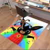1pc Bing Print Area Rug - Soft, Washable Non-Slip Indoor Mat for Office Chairs, Living Room, Home Office Decorative Rug