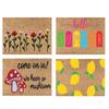 Good-Summer Themed Carpet, Non-Slip Entrance Door Mat, Absorbent Bathroom Kitchen Entrance Mat