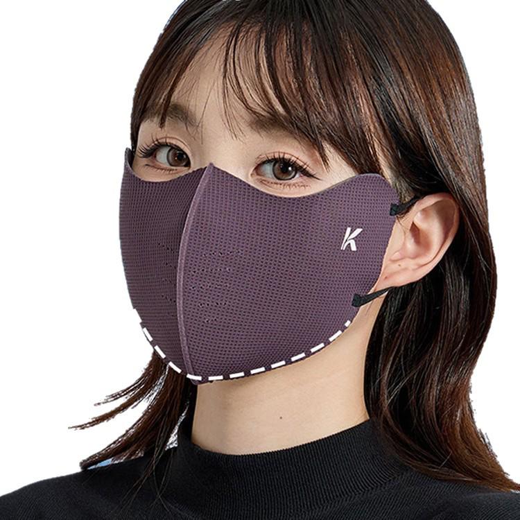 New Arrival: Warm 3D Ice Silk Mask for Women - Windproof & Sunshield for Autumn/Winter