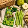 YEM Green Apple Sour Strip Gummy Candy 40g