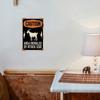 Vintage Faded Goat Tin Metal Sign Man Cave Garage Pub Bar Wall Art Decor 8x12 Rustic Humorous