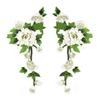 3D Flower Embroidery Flower Applique Multi-Color Handmade Sew On Patch Embroidery DIY Embroidery Repair Patch Wedding Decoration
