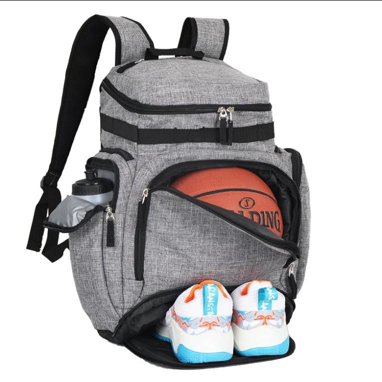 GO Grenzüberschreitender Basketball-Rucksack mit großem Fassungsvermögen und isoliertem Schuhfach, Outdoor-Sport & Fußballaufbewahrung