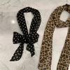195*4cm Long Neck Scarf Leopard Print Women Belt Retro Leopard Scarf  Women