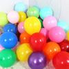 12-Inch Matte Latex Balloons - 2.8g Round for Party Decor