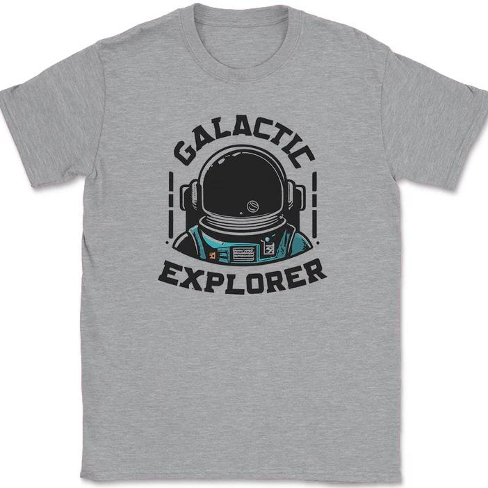 

Galactic Explorer T-Shirt Funny Sci-Fi Space Astronaut Humor Graphic Tee 3XL