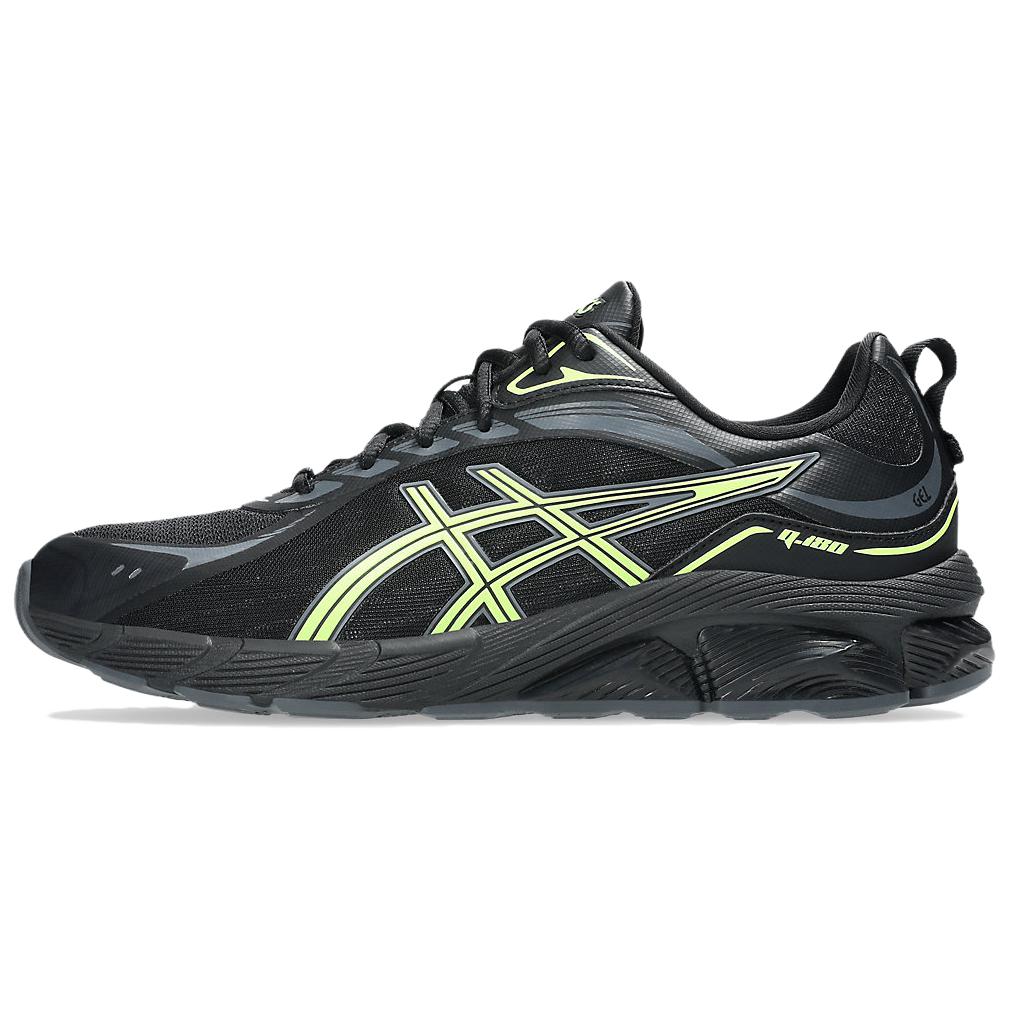 Asics Gel-Quantum 180 8 Versatile Comfortable Synthetic Leather Cushioning Casual Running Shoes Men Sneakers Black 1203A751-001