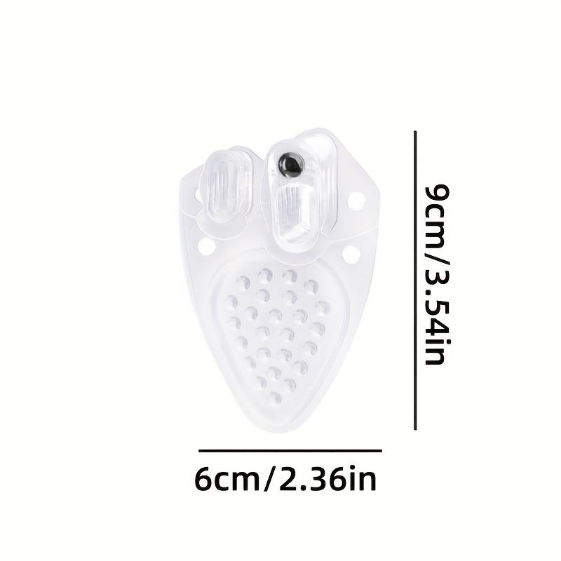 1 Pair Silicone Toe Separator Splints with Magnetic Closure Adjustable, Unisex for Sports, Comfortable Fit, Toe Separators for Sport