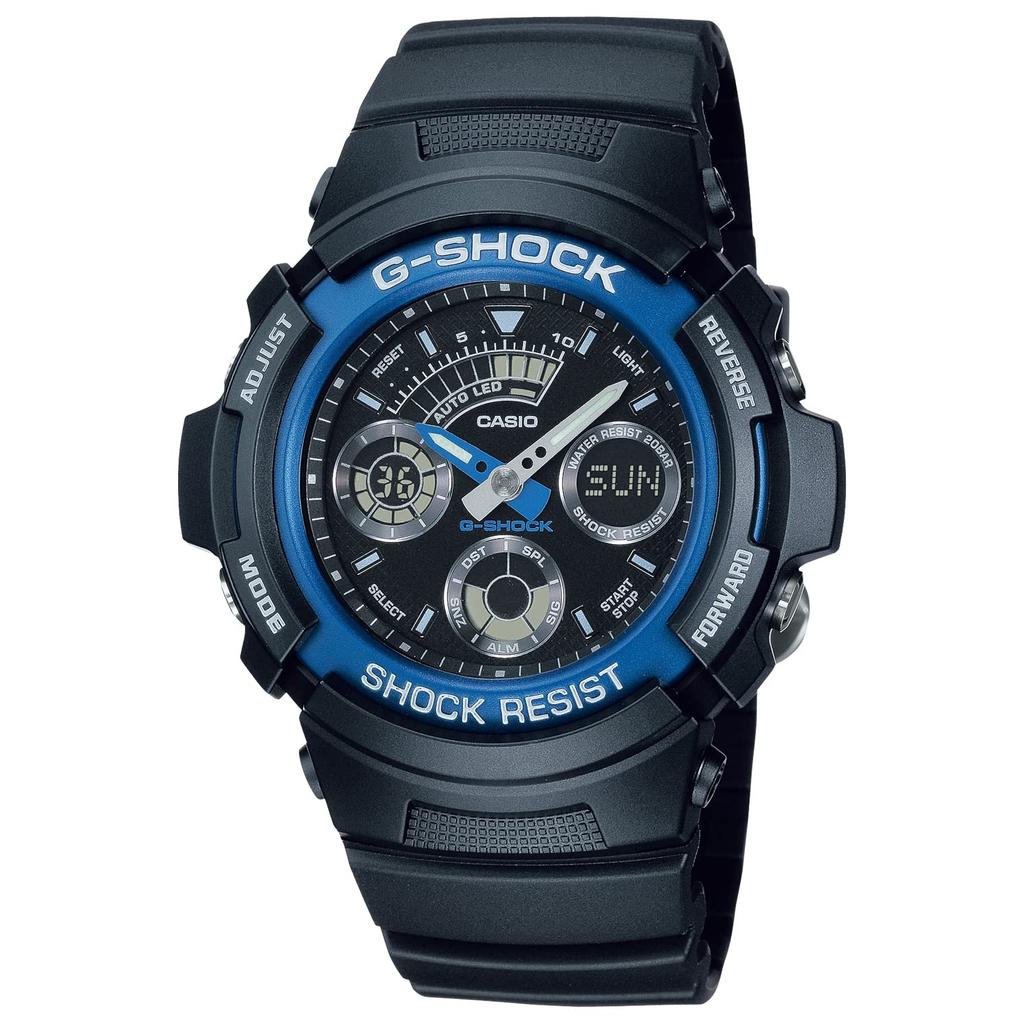 Casio G-Shock meeste käekell AW-591-2AJF must, ehtne Jaapani mudel