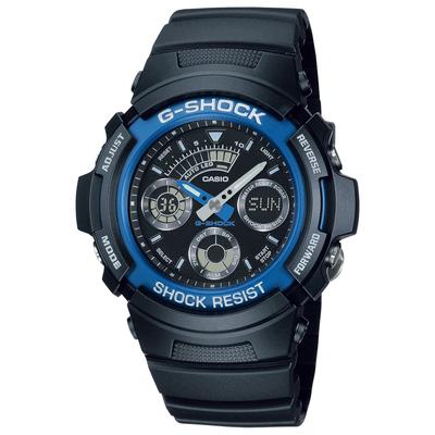 G-Shock Herrenuhr AW-591-2AJF Schwarz, authentisches japanisches Modell