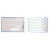 KOKUYO File Pipe File Eco Twin R (Double Opening) B4 2 Holes Holds 600 Sheets Blue Fu-RT669B