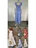 European American Women's Retro Plaid Sleeveless Maxi Dress with Thin Straps & Ruffles