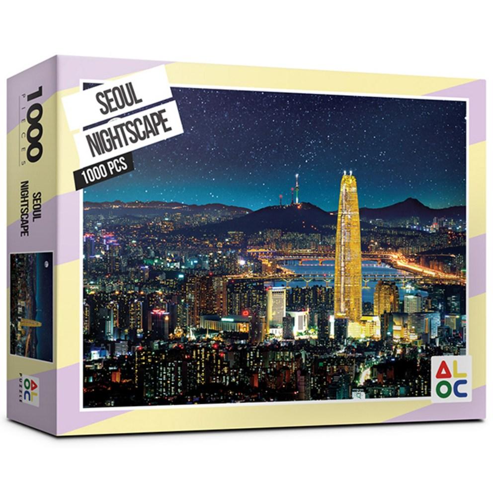 ALOC Seoul Night View Jigsaw Puzzle - AL3025