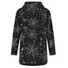 Women's Casual Long Sleeve Halloween Print Hoodie Pullover Top for Fall Festive Wear