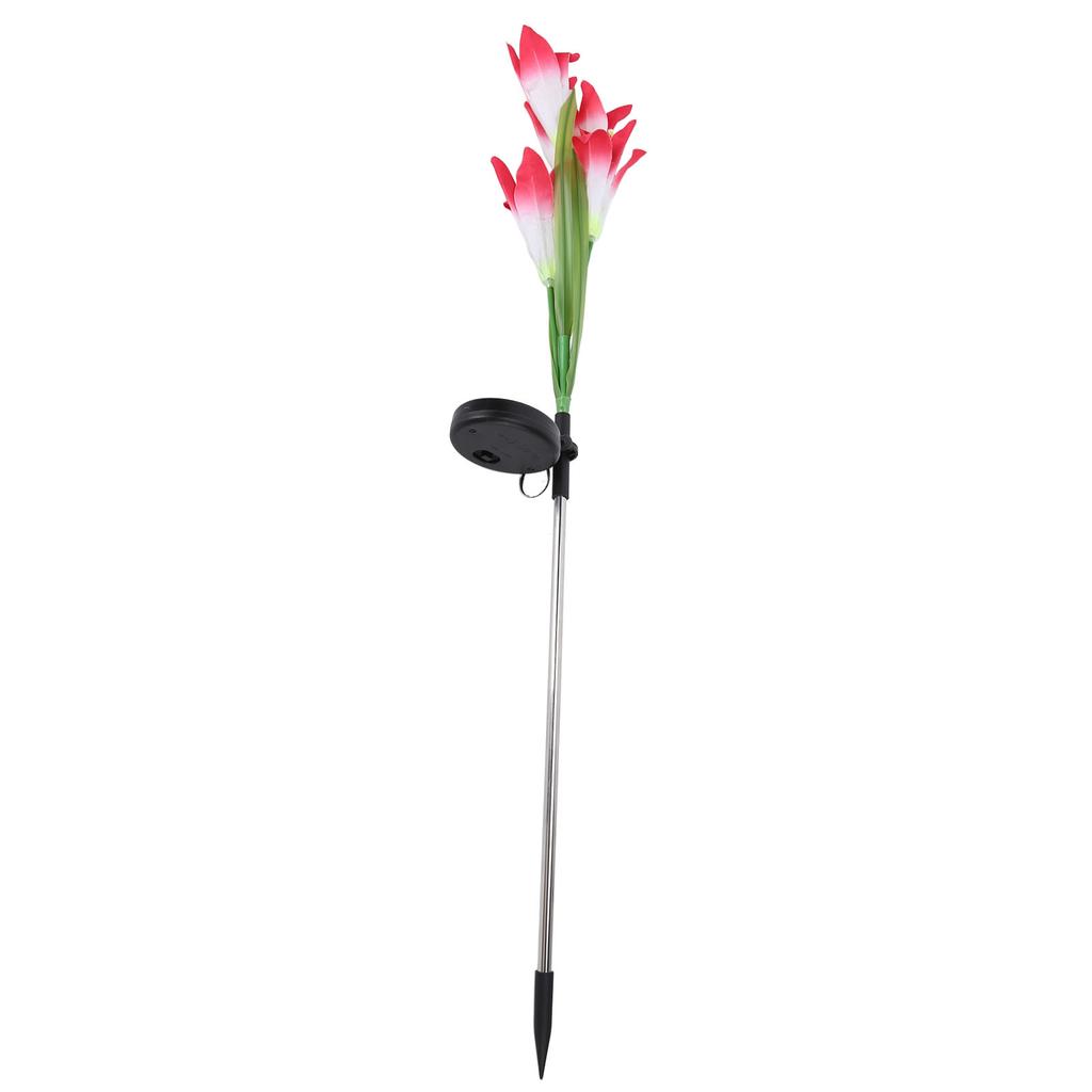 Solar Powered Flower Lights Waterproof Outdoor Solar Garden Stake Lights for Garden Patio Backyard