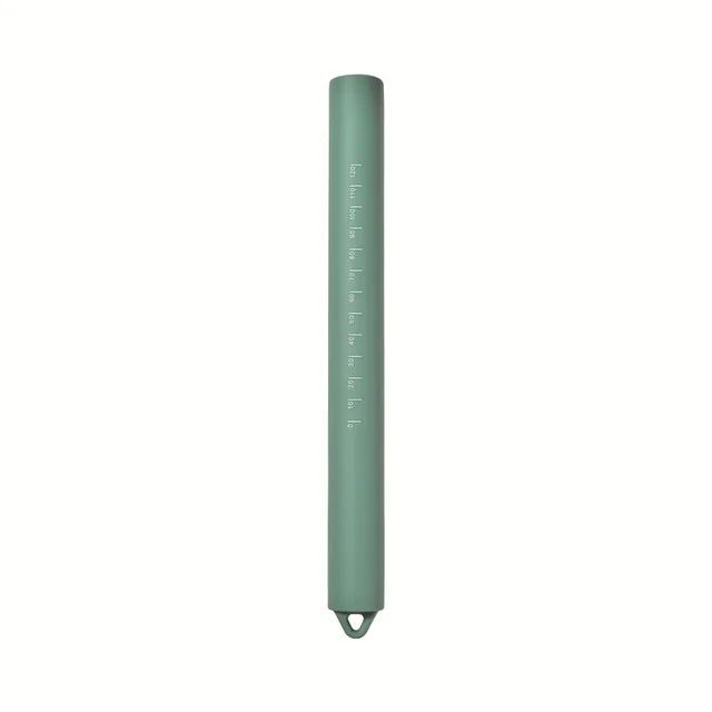 26cm Silicone Rolling Pin Stainless Steel Pastry Dough Flour Roller Kitchen Cooking Baking Tool For Pasta Cookie Dough