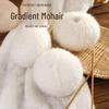 Morandi Gradient Hand-Knitted Mohair & Silk Yarn Sweater/Shawl DIY Kit