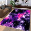 1pc of a Purple Starry Sky Design Area Rug, Perfect for Living Rooms, Bedrooms, Bathrooms, Kitchens, And Indoor Home Decoratio