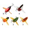 12.5g 5.8cm Bee Bait Solid Treble Hook Hard Artificial Insect Bee Bionic Lure Accessories for Outdoor