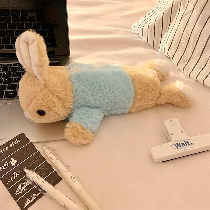 

Japanese Cartoon Stuffed Animal Pencil Case Cute Soft Healing Doll Large Capacity Pencil Case Student Stationery Storage Bag