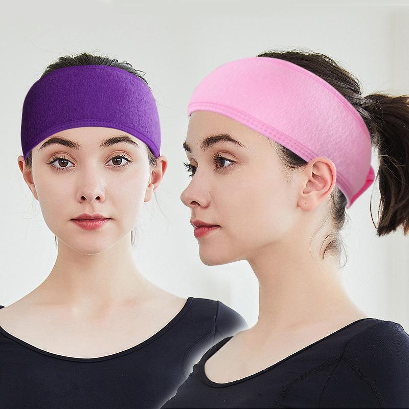 Women's Sports Headbands Sweat Absorbing Breathable Hairband for Workout Yoga Running