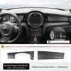Car Dashboard Decorative Shell ABS Leather For Mini Cooper F55 F56 F57 2014-2021 Center Console Decorative Shell Car Accessories