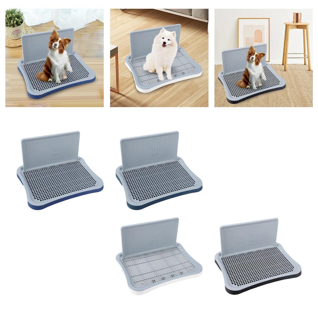 Pet Training Toilet Tray Detachable Mesh Grids Dog Potty Tray Puppy Pee Pad