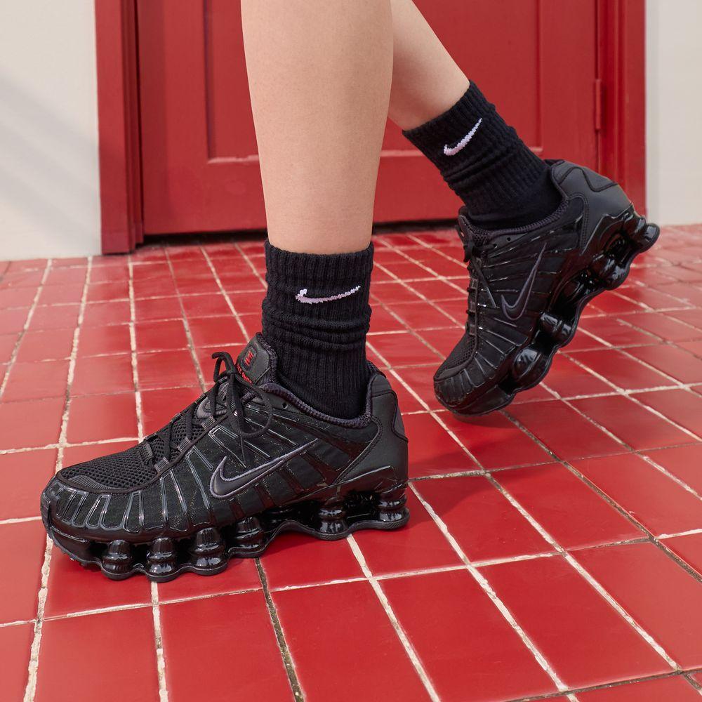 Nike Shox TL Black Max Orange (Women s) 38.5