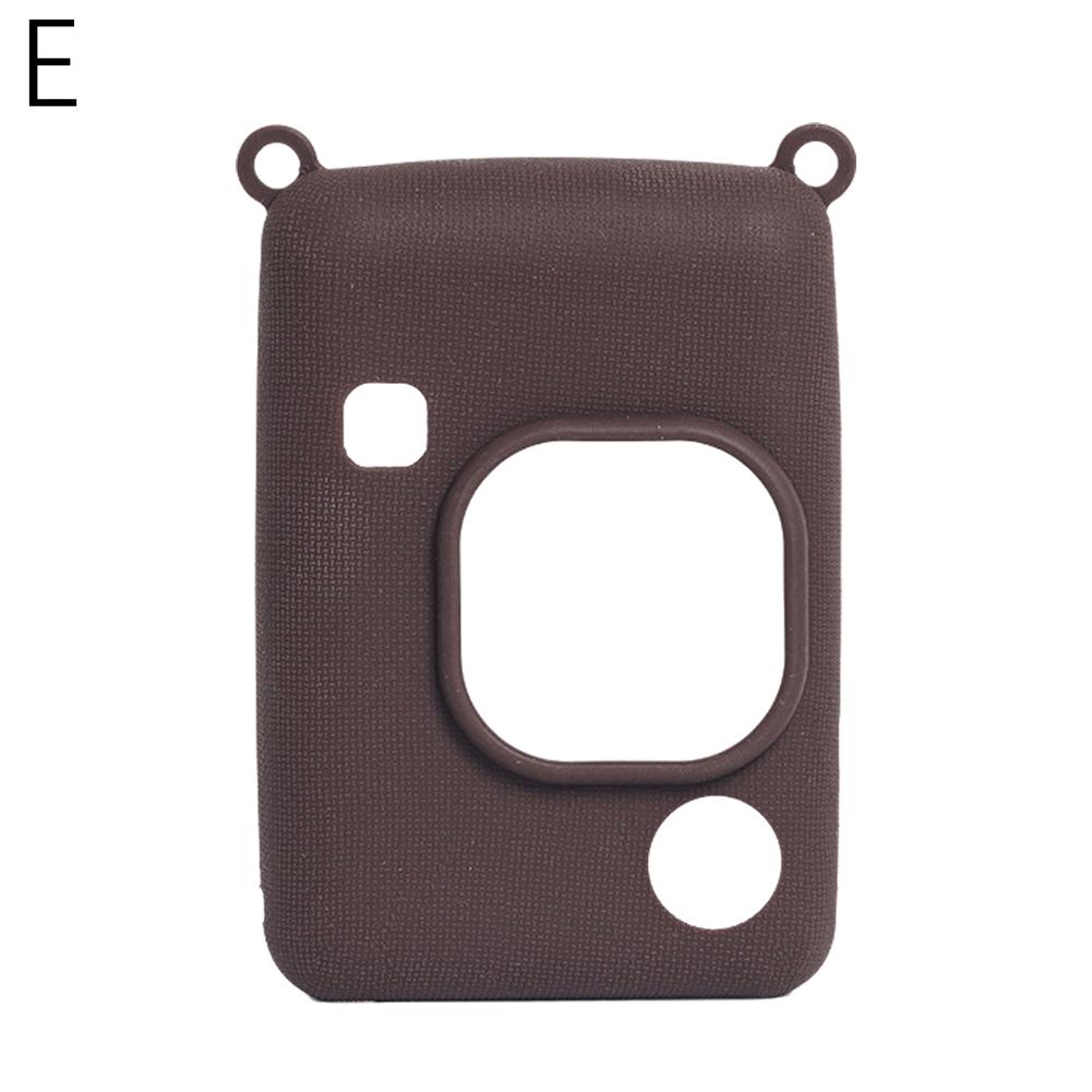 For Fujifilm Instax Mini Liplay Silicone Instant Camera Case Wear-resistant Shockproof Solid Color Soft Cover Camera Accessories