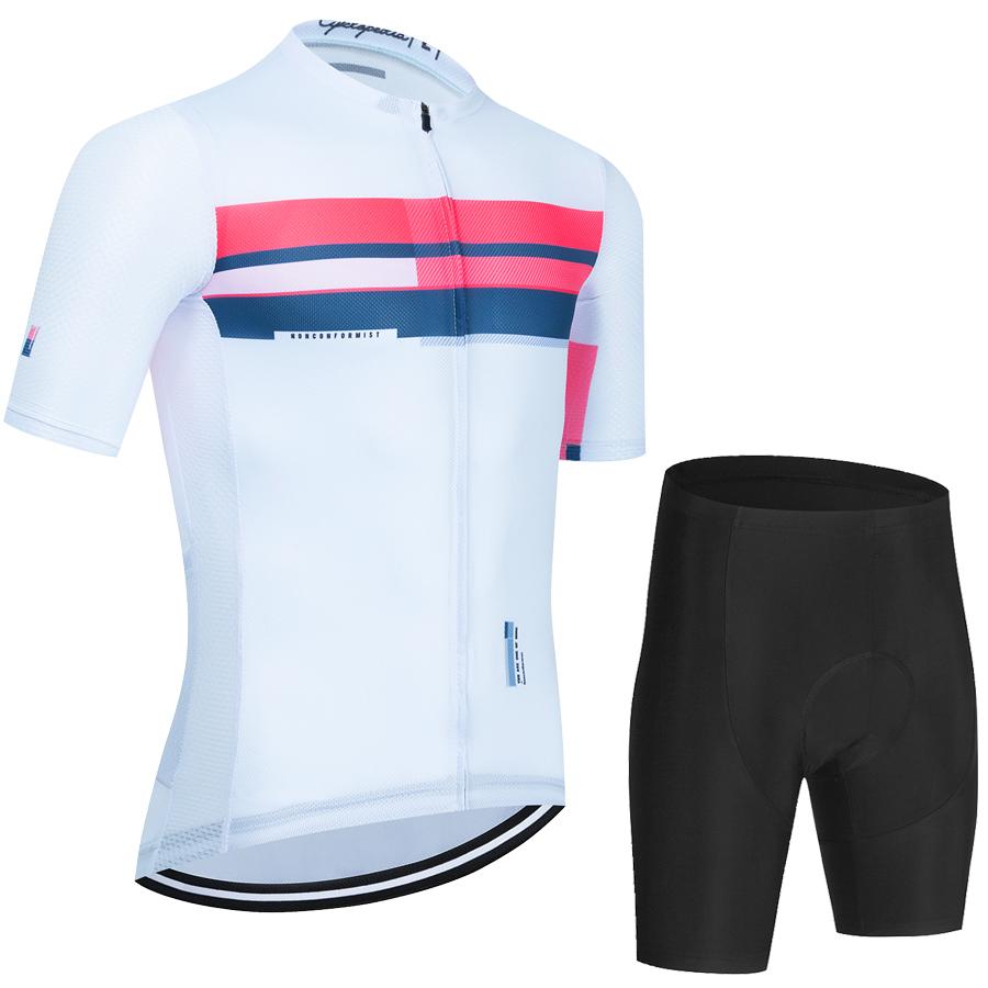 2025 Cycling Clothes Mtb Male Clothing Equipment Man Professional Shirt Shorts Women Jumper Summer Bike Jersey Bib Men's Tricuta