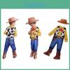 Conjunto de Fantasia de Cowboy Woody do Toy Story para Crianças em Material de Poliéster de Alta Qualidade