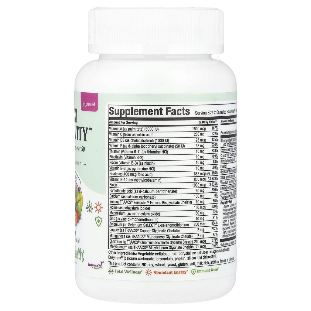 Maxi Longevity™, Multi for Women 50+, Maxi Caps 60