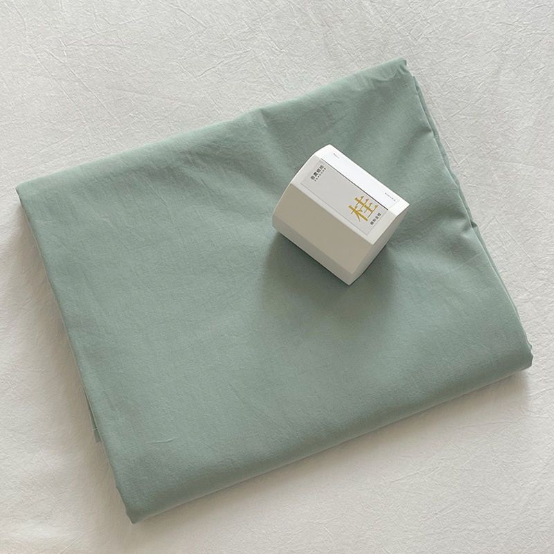 New Solid Minimalist Washed Striped Bed Sheet, Soft Bedding for Single Double Student Dormitory Home