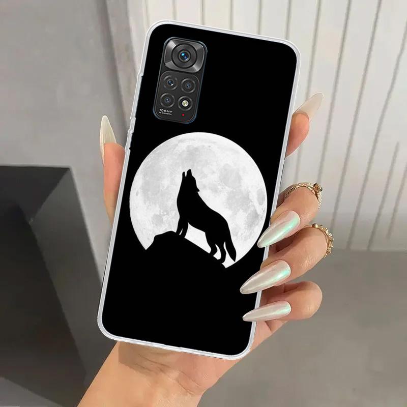 Angry Animal Wolf Fierce Phone Case for Xiaomi Redmi Note 15 14 14S 13 12S 12 Pro 11S 11 Plus 11T 11E 10S Soft Funda Print Shell