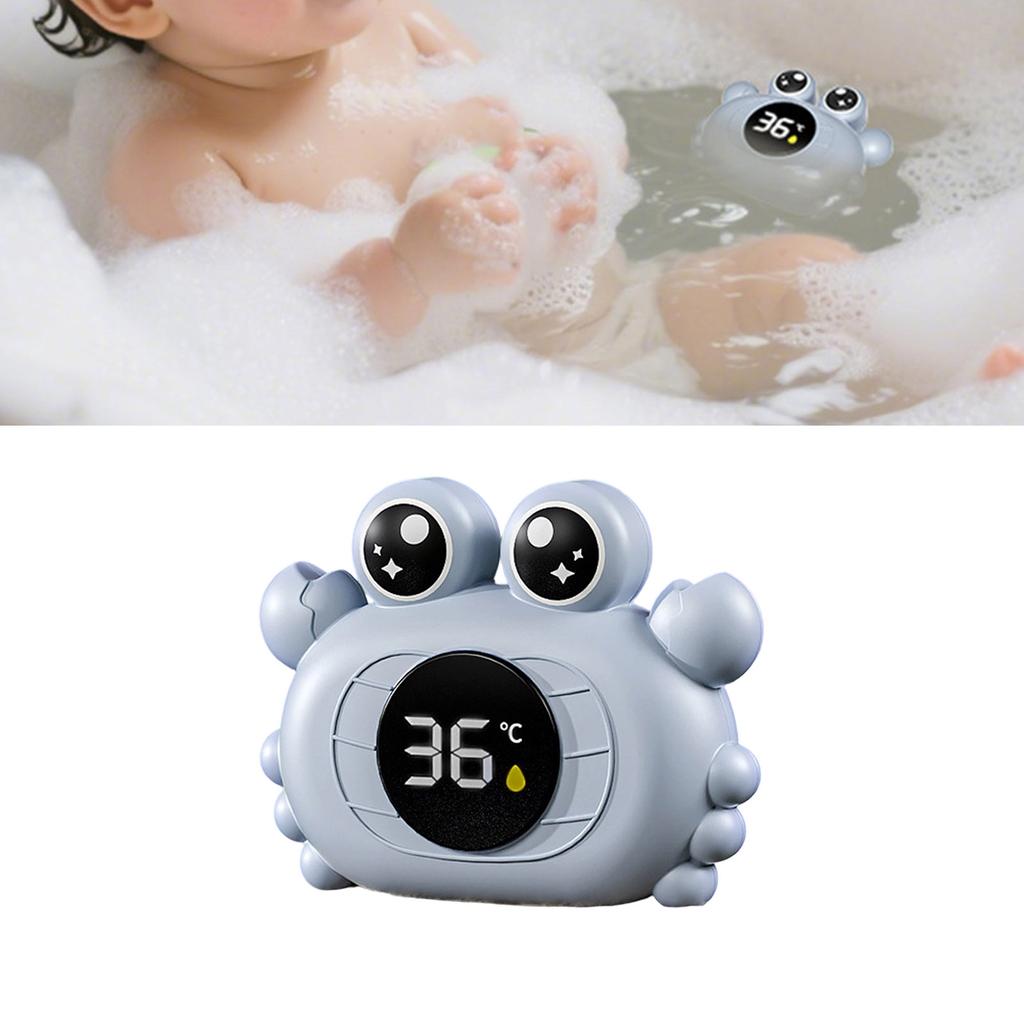 Infant Bathing Thermograph Cartoon Theme Design High Reliability Sensor Simple Read Panel For Nighttime Bath Safety